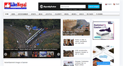 Desktop Screenshot of likenepal.com